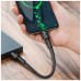 Дата кабель USB-C to USB-C 0.3m 3А black ColorWay (CW-CBPDCC054-BK)