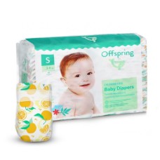 Підгузки Offspring Tangy Orange Розмір S 3-6 кг 48 шт (DP-OI-FAT-S48P-TGYORN)