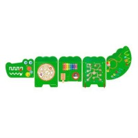 Розвиваюча іграшка Viga Toys Бізіборд Крокодил, 5 секцій (50346FSC)