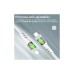 Дата кабель USB-C to USB-C transline-cc200.white Promate (transline-cc200.white)