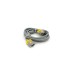 Кабель мультимедійний VGA M to VGA M 3.0m 1080P grey-yellow Merlion (YT-VGA(M)/(M)3+6GR-3m)