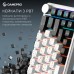 Клавіатура GamePro Asgard Valhalla MK210W Pro 65 RGB Wireless/Bluetooth/USB White (MK210W Pro)