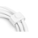 Дата кабель USB-C to USB-C 1.0m USB 2.0 60W silicone white Digitus (AK-300341-010-W)