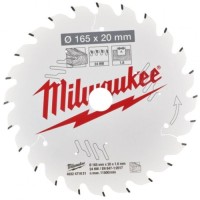 Диск пильний Milwaukee PFTE THIN KERF, 165х20х1,6мм, 24 зуб. (4932471931)