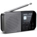 Портативний радіоприймач Sharp DR-P520 Grey (DR-P520GY)