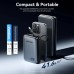 Батарея універсальна Vention 20000 mAh 45W Mini with Built-in USB-C Cable Gray (FHGH0)