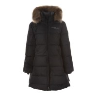 Пальто дитяче Huppa PARISH 12470055 чорний 134 (4741468793337)