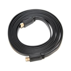 Кабель мультимедійний HDMI M to HDMI M 3.0m V1.4 black Merlion (YT-HDMI(M)/(M)SLIM-3.0m/06178)
