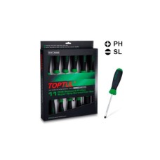Набір викруток Toptul 11 шт. (GAAE1101)