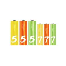 Батарейка CUKTECH AA+AAA rainbow alkaline battery (12*AA+12*AAA) (CUKAAB10CNCM)