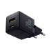 Зарядний пристрій Baseus Palm Fast Charger C+U 20W black (P10111608113-00)