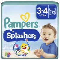 Підгузки Pampers для плавання Splashers Розмір 3-4 (6-11 кг) 12 шт (8001090698346)