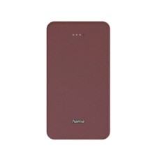 Батарея універсальна Hama 20000mAh, 15W/5V/3A, USB-C, USB-A, red (00201717)