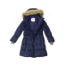 Пальто дитяче Huppa YACARANDA 12030030 темно-синій 140 (4741468562438)
