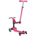 Самокат Globber Go Up Sporty 360 колеса з підсвіткою Фуксія (456-610)