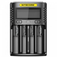Зарядний пристрій для акумуляторів Nitecore Digicharger UMS4 (4 channels, LCD, Li-ion, Ni-Mh, Ni-Cd) (UMS4)