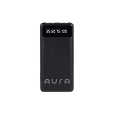 Батарея універсальна AURA NRG10 10000 mAh Black (PBANRG10B)
