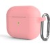 Чохол BeCover Silicon для Apple AirPods (3nd Gen) Grapefruit-Pink (707231)