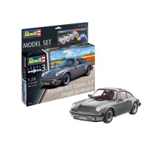 Збірна модель Revell Набір автомобіль Porsche 911 Carrera 3.2 Coupé рівень 3 масштаб 1:24 (RVL-67688)