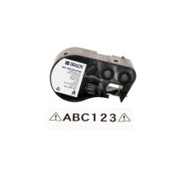 Стрічка для принтера етикеток Brady M4C-1000-595-WT-BK, всепогодні, безперервна стрічка, 25.40 mm × 7.62 m, black on white, вініл (170833)