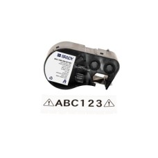 Стрічка для принтера етикеток Brady M4C-1000-595-WT-BK, всепогодні, безперервна стрічка, 25.40 mm × 7.62 m, black on white, вініл (170833)