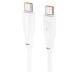 Дата кабель USB-C to USB-C 2.0m 100W TPE X93 white HOCO (6931474790729)