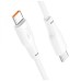 Дата кабель USB-C to USB-C 2.0m 100W TPE X93 white HOCO (6931474790729)