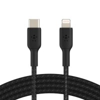 Дата кабель USB-C to Lightning 2.0m Belkin (CAA004BT2MBK)