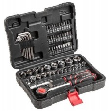 Набір інструментів Top Tools торцевих гайкових ключів 3/8, 63 ед. (38D515)