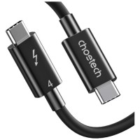 Дата кабель USB-C to USB-C 0.8m USB 4 100W 8K HDR Choetech (A3010)