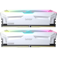 Модуль пам'яті для комп'ютера DDR5 32GB (2x(16GB) 6400 MHz Ares RGB White Lexar (LD5EU016G-R6400GDWA)