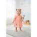 Плаття дитяче Tongs з довгим рукавом (2937-80G-peach)