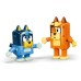 Конструктор LEGO Bluey Сім'я Блуї з кубиків (11217)