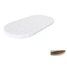 Матрац для дитячого ліжечка Ingvart Smart Bed Oval кокос+латекс, 60х120 см (2100087000004)