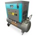 Компресор GTM гвинтовий, ресивер 200л, 680л/хв, 5.5kW, 8бар, 380V, інвертор, кожух (DLG5.5V WITH CLOSED CASE)
