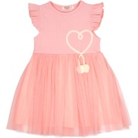 Плаття дитяче Breeze з фатиновою спідницею (21744-116G-peach)
