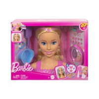 Ігровий набір Barbie Лялька-манекен для зачісок "Кольорове перевтілення" Barbie з аксесуарами (JFG81)