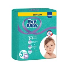 Підгузки Evy Baby Junior Twin 11-25 кг 30 шт (8683881000219)