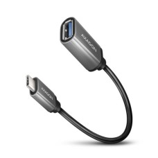 Перехідник OTG USB 3.0 AF to USB-C 0.2m gray AXAGON (RUCM-AFAC)