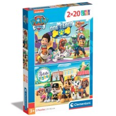 Пазл Clementoni 2 в 1 Paw Patrol, 2 по 20 елементів (24779)