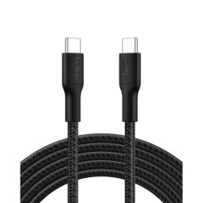Дата кабель USB-C to USB-C 3.0m 240W black Belkin (CAB025HQ3MBK)