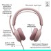 Навушники Logitech Zone Wired 2 USB Rose (981-001620)