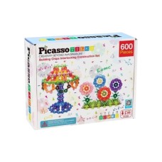 Конструктор Picasso Tiles 3D Construction Building Set 600 деталей (817338022693)