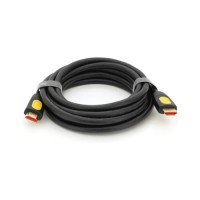 Кабель мультимедійний HDMI M to HDMI M 3.0m V2.0 4K black V-LINK (YT-HDMI(M)/(M)V2.0-3.0m-B/43226)