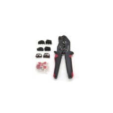 Затиск для клем CINLINELE Black-red + насадки 06 -0.5-6mm2, 02С -0.5-2.5mm2, 16WF -6-16mm2 (Cinlin-06-02C-16WF)