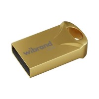 USB флеш накопичувач Wibrand 16GB Hawk Gold USB 2.0 (WI2.0/HA16M1G)