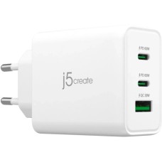 Зарядний пристрій J5create 1xUSB + 2xUSB-C 65W GaN QC3.0/PD/PPS (JUP3365E-EN)