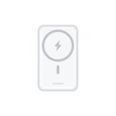 Батарея універсальна Choetech Magnetic Wireless 10000mAh 20W, PD,QC/3.0, USB-A, USB-C, White (B663-ACWH)