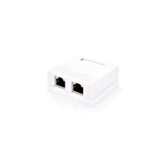 Комп'ютерна розетка RJ45x2 FTP, 8P8C, cat.5 Ritar (StR-FTP/8P8CRJ45-2 / 01994)