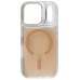 Чохол до мобільного телефона BeCover FIBRA Star Shine MagSafe Apple iPhone 17 Pro Max Desert Gold (715433)